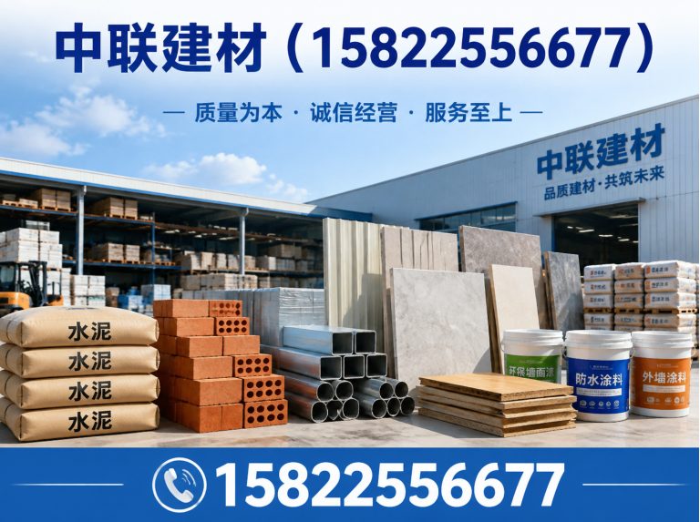 南开区中联建材展示图